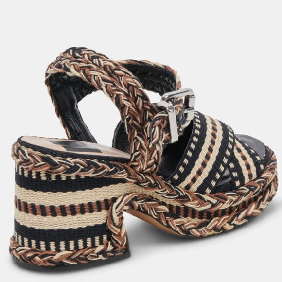 Dolce Vita Shoes - NEW DOLCE VITA Made In Brazil Grayce Heel Sandals black multi for women…